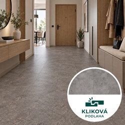 AKCIA: Kliková podlaha so zámkami Vinylová podlaha kliková Canadian Design Nice grey