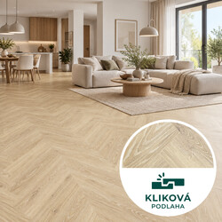 AKCIA: Kliková podlaha so zámkami Vinylová podlaha kliková Canadian Design Herringbone Premium Whistler