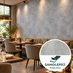 Vinylová podlaha samolepiaca Canadian Design Beton nature Peel & Stick