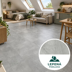 Vinylová podlaha lepená Canadian Design Beton nature DRY BACK