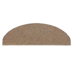 Nášľapy na schody Basic step beige polkruh