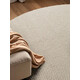 Kusový koberec Lyon Beans 106314 Natural Cream kruh z kolekcie Elle