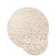 Kusový koberec Lyon Beans 106316 Natural Cream Brown kruh z kolekcie Elle