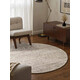 Kusový koberec Lyon Beans 106316 Natural Cream Brown kruh z kolekcie Elle