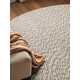 Kusový koberec Lyon Beans 106317 Natural Cream Grey kruh z kolekcie Elle