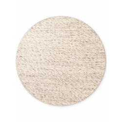 Kusový koberec Lyon Beans 106316 Natural Cream Brown kruh z kolekce Elle