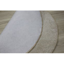 Kusový koberec Capri Lux cream kruh