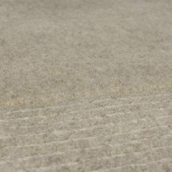 Kusový ručne tkaný koberec Tuscany Textured Wool Border Natural