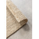 Behúň Bouclé Jute 105973 Ivory White