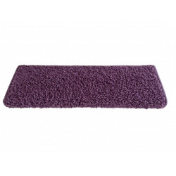 Nášľapy na schody fialový Color shaggy obdĺžnik