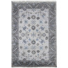 Ručne viazaný kusový koberec Diamond DC-USHAK silver / black