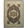 Ručne viazaný kusový koberec Diamond DC-SIRAPI Brown / ivory