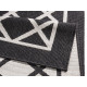 Kusový koberec Twin Supreme 103425 Sydney black creme – na von aj na doma