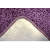 Kusový fialový koberec Color Shaggy štvorec