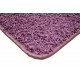 Kusový fialový koberec Color Shaggy štvorec