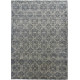 Ručne viazaný kusový koberec Diamond DC-JK 1 SILVER / BLACK