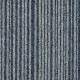 Kobercový štvorec Cobra Lines 5661 modrá 50 x 50 cm