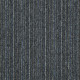 Kobercový štvorec Sonar Lines 4578 čiernomodrý 50 x 50 cm