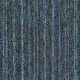 Kobercový štvorec Sonar Lines 4583 modrozelený 50 x 50 cm