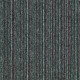 Kobercový štvorec Sonar Lines 4577 zelenočierny 50 x 50 cm
