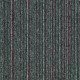 Kobercový štvorec Sonar Lines 4577 zelenočierny 50 x 50 cm