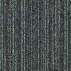 Kobercový štvorec Sonar Lines 4577 zelenočierny 50 x 50 cm