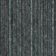 Kobercový štvorec Sonar Lines 4577 zelenočierny 50 x 50 cm