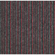 Kobercový štvorec Sonar Lines 4520 červenočierny 50 x 50 cm