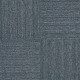 Kobercový štvorec Sonar Lines 4183 modrošedý 50 x 50 cm