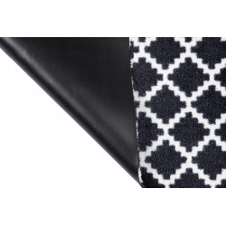Protišmyková rohožka Home Black White 103156