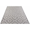 Kusový koberec Curious 103701 Grey / Cream z kolekcie Elle – na von aj na doma