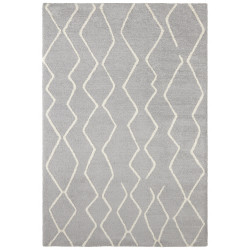 Kusový koberec Glow 103659 Silver Grey / Cream z kolekcie Elle