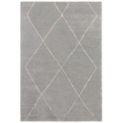 Kusový koberec Glow 103663 Silver Grey / Cream z kolekcie Elle