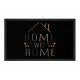 Protišmyková rohožka Home sweet home 103797 Black Creme