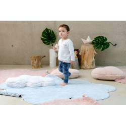 Ručne tkaný kusový koberec Puffy Dream