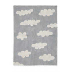 Ručne tkaný kusový koberec Clouds Grey