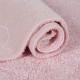 Ručne tkaný kusový koberec Polka Dots Pink-White