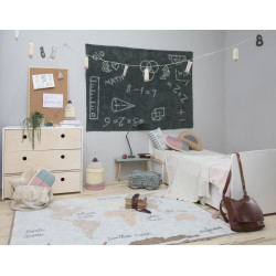 Ručne tkaný kusový koberec Vintage Map