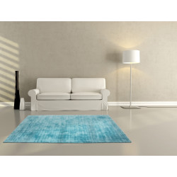 Ručne tkaný kusový koberec Maori 220 Turquoise