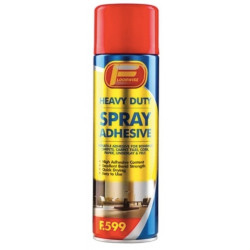 Lepidlo v spreji miesto kobercové pásky 500ml Heavy Duty F.599