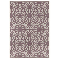 Kusový koberec Jaffa 103886 Purple / Taupe – na von aj na doma
