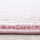 Kusový koberec Kids 620 pink kruh