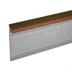 Kobercová (soklová) lišta TL55 22 orech 2,5 m