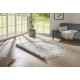 Kusový koberec Twin Supreme 104136 Grey / Cream kruh – na von aj na doma