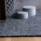 Ručne tkaný kusový koberec Eskil 515 anthracite