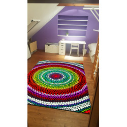 Kusový koberec Relief 22844-110 Multicolor