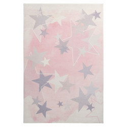 Detský kusový koberec Stars 410 pink