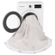 Pre zvieratá: Prateľný koberec Bubbly Light Grey kruh