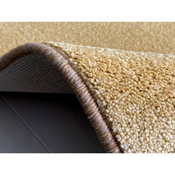 Kusový koberec Eton Exklusive žltý kruh