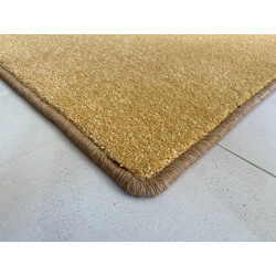 Kusový koberec Eton Exklusive žltý štvorec